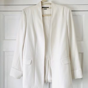 Theory Tivona White Blazer Size 6